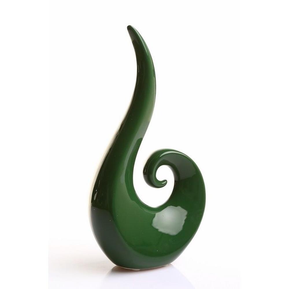  Carmen Soft Salyangoz Biblo - Yeşil - 32x18 cm