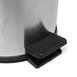  Çelik Banyo Mikro Pedallı Çöp Kovası - 5 Litre (10 Yıl Paslanmaz)