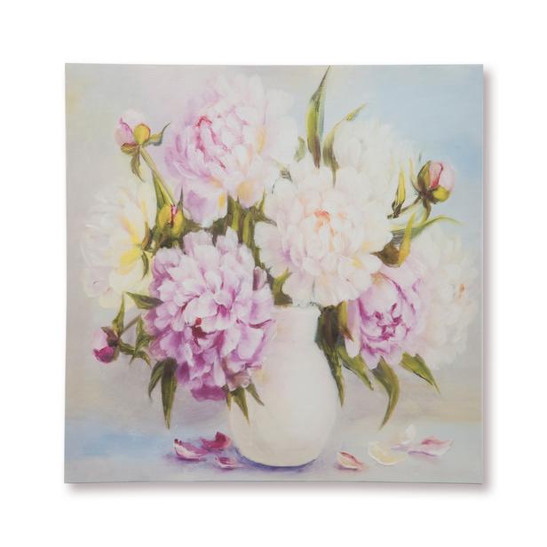  Q-Art Kanvas Tablo Flowers– 50x50 cm