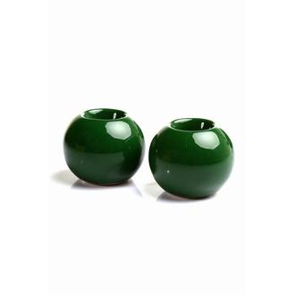 Carmen Soft 2'li Mumluk - Yeşil - 10x12 cm