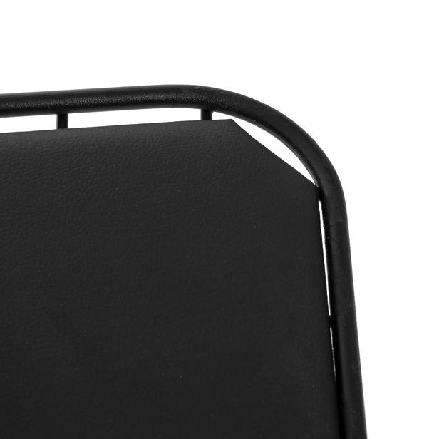  Akın Lüx Modern Metal Ayaklı Masa Sandalye Takımı - Siyah