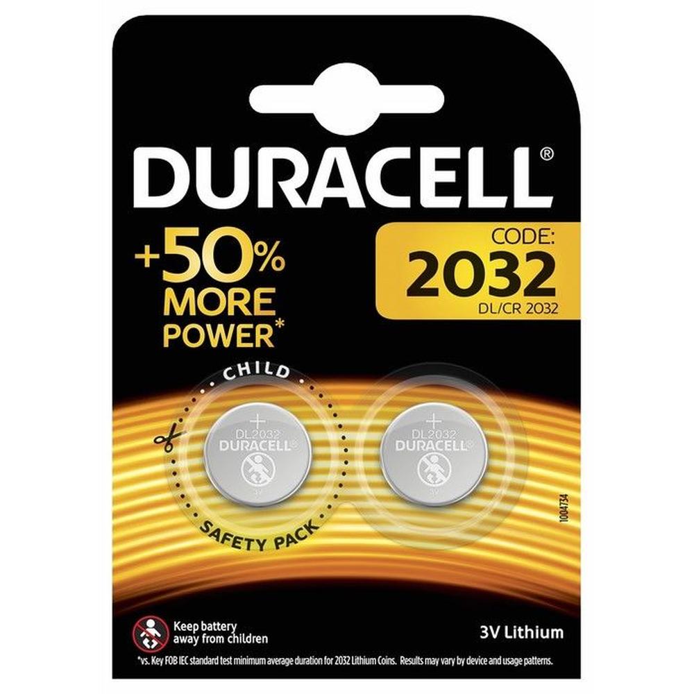  Duracell 2032 2'li Düğme Pil - 3 Volt