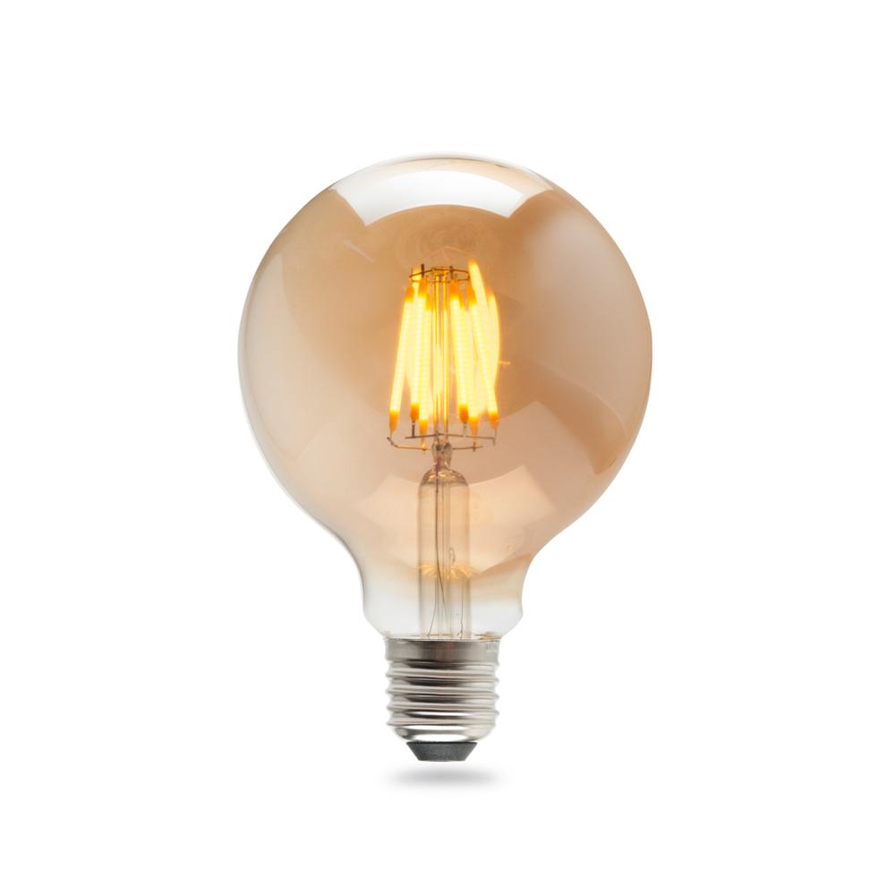  Heka G95 6W Filament Ampul - Sarı Işık