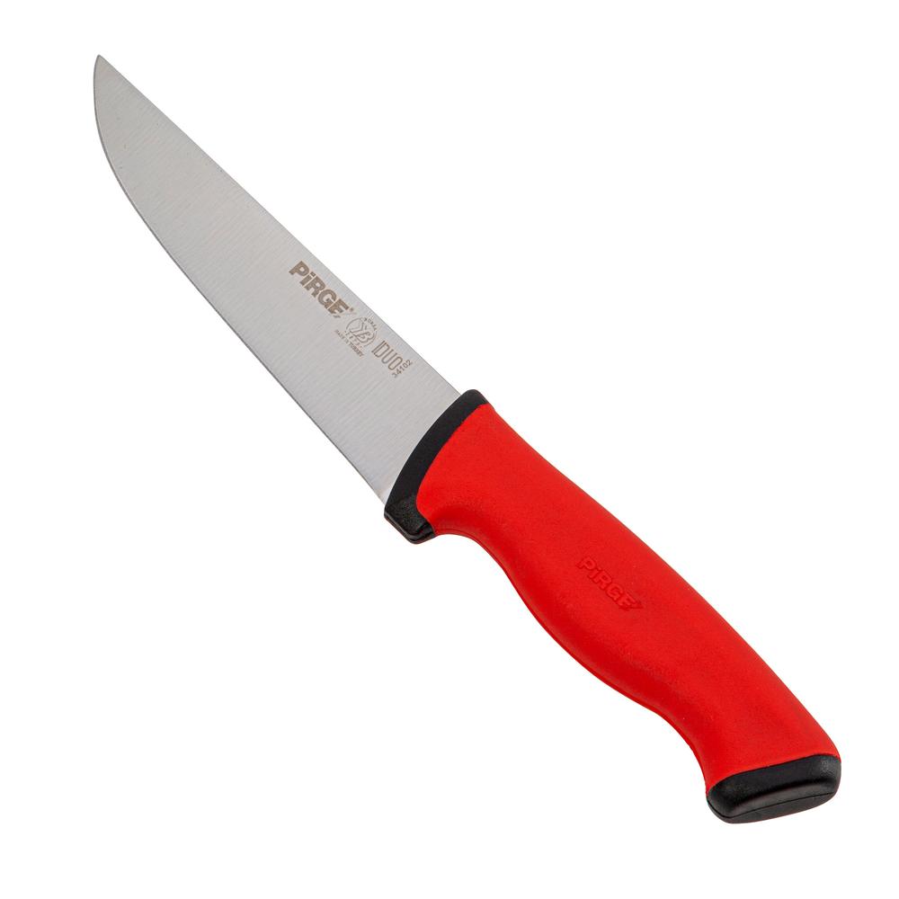  Pirge Duo Et Bıçağı - Kırmızı - 16,5 cm