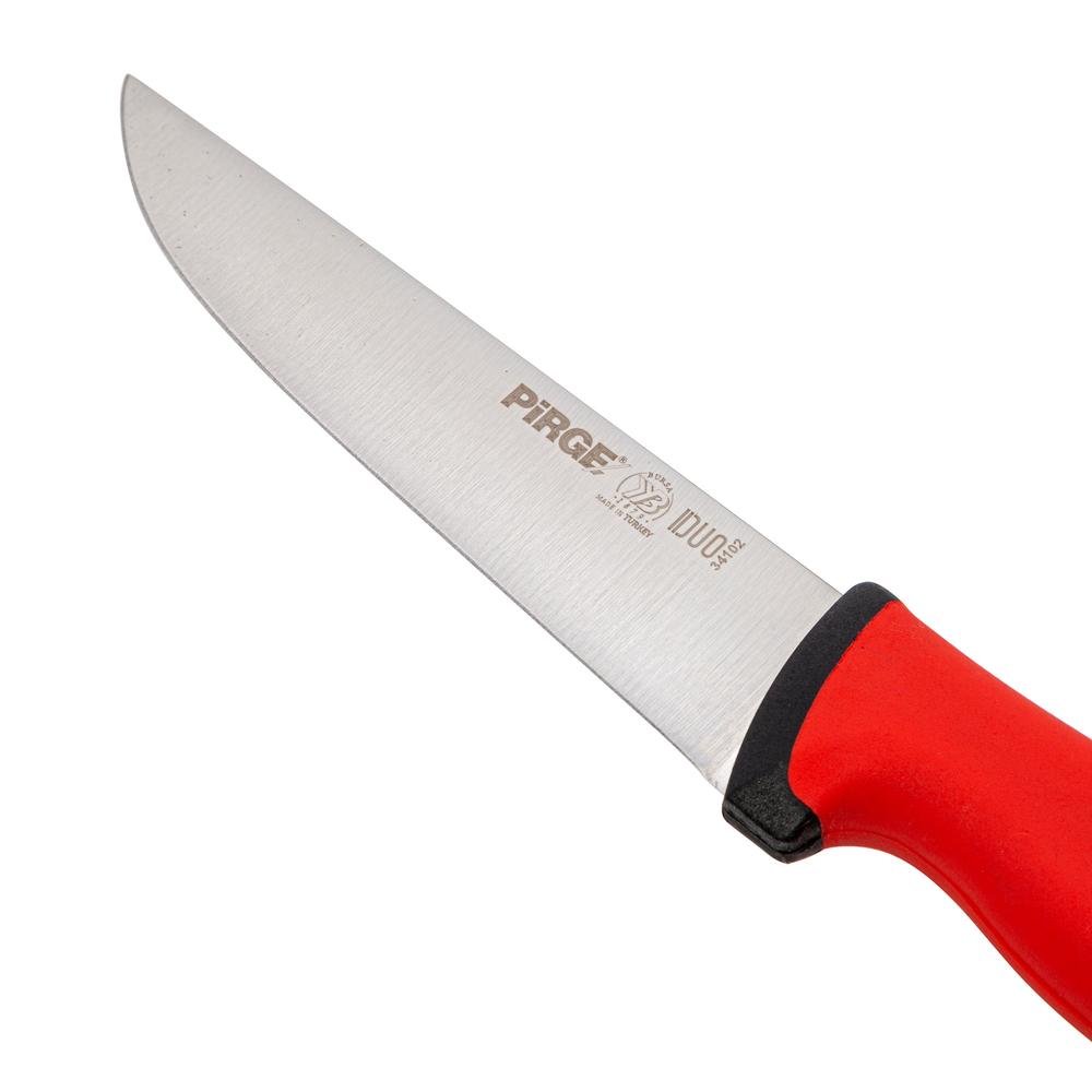  Pirge Duo Et Bıçağı - Kırmızı - 16,5 cm