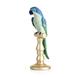  Q-Art Dekoratif Papağan Biblo - Mavi