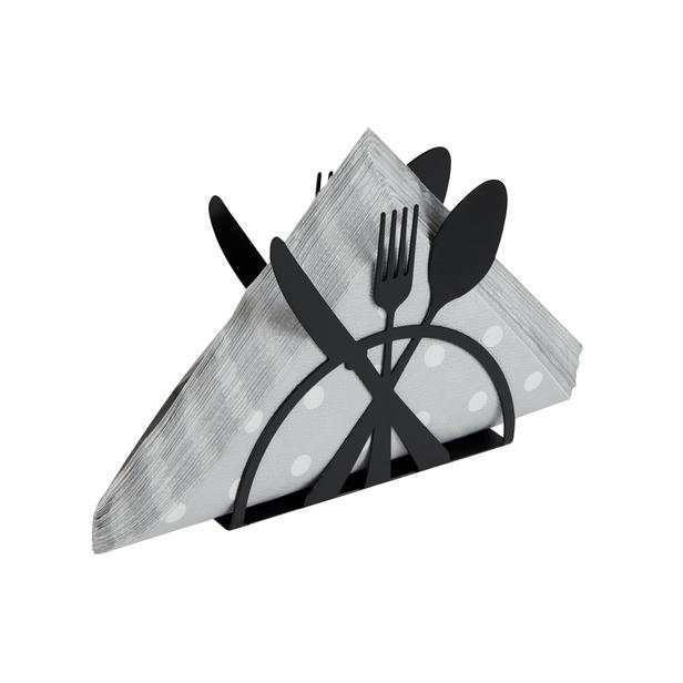  M&C Concept Kitchen Metal Peçetelik - Siyah