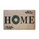  Giz Home Peppina Yaprak Home Desenli Kapı Önü Paspası - 40x60 cm