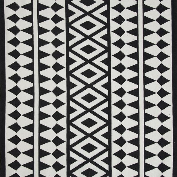  MarkaEv Casa Pamuk Halı - Siyah - 120x180 cm