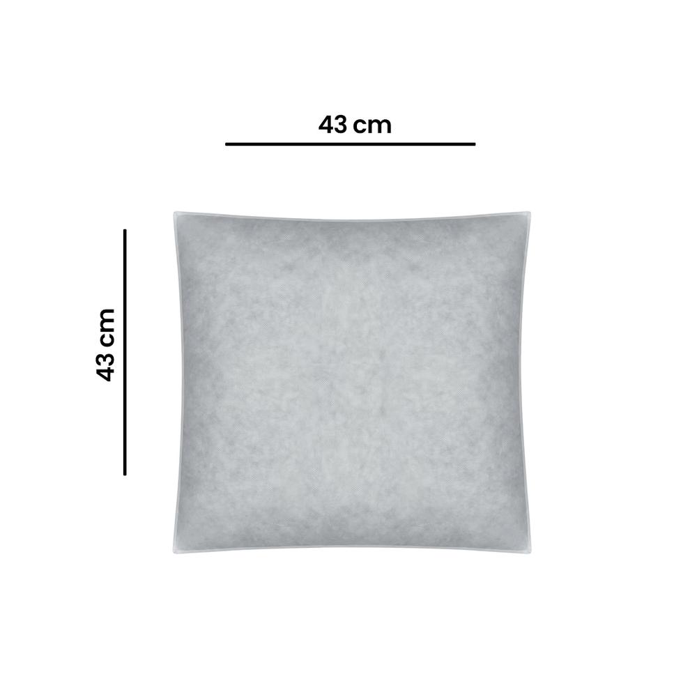  Nuvomon Kırlent İçi Yastık - Beyaz - 43x43 cm
