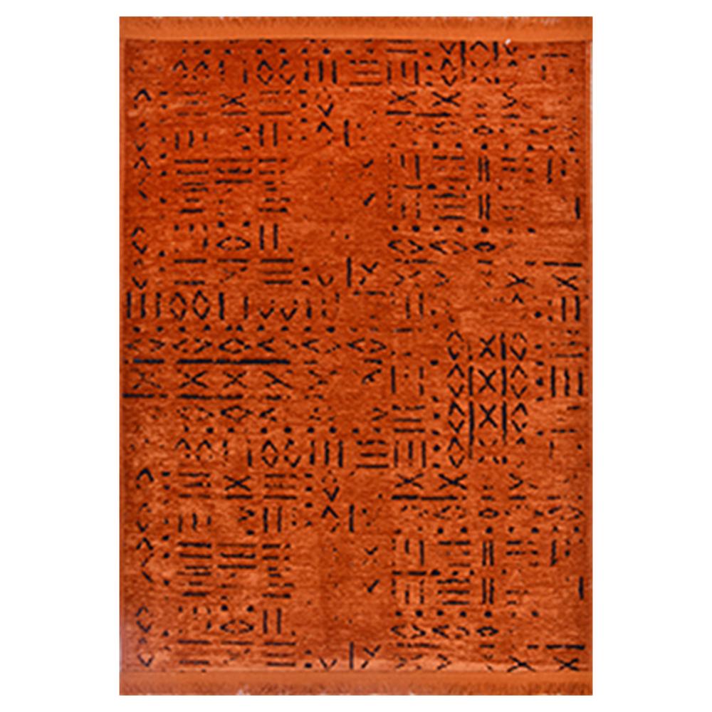  Crea Vena İskandinav Kilim 8010 - Kiremit - 80x150 cm