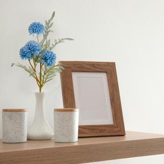Q-Art Soft Yapay Çiçek - Mavi