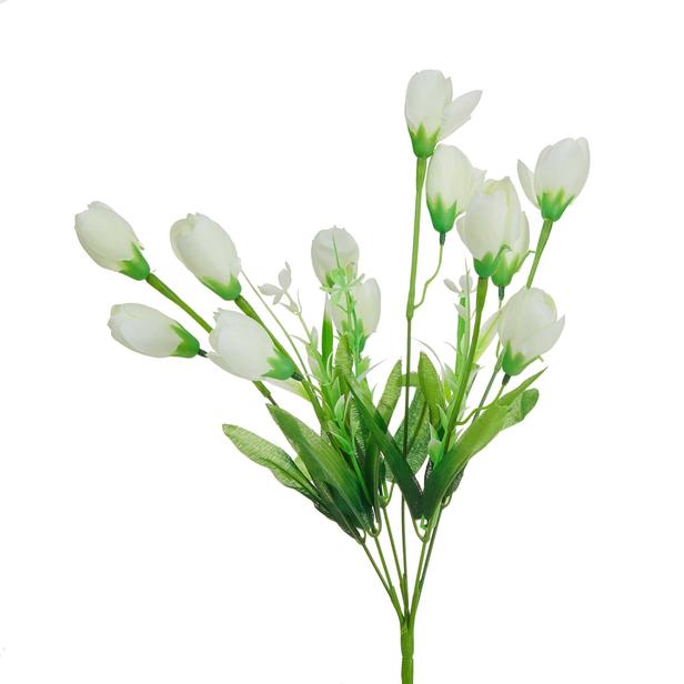  Q-Art Manolya Yapay Çiçek - Beyaz