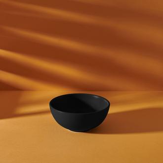 Keramika Kera Kase - 14 cm - Siyah