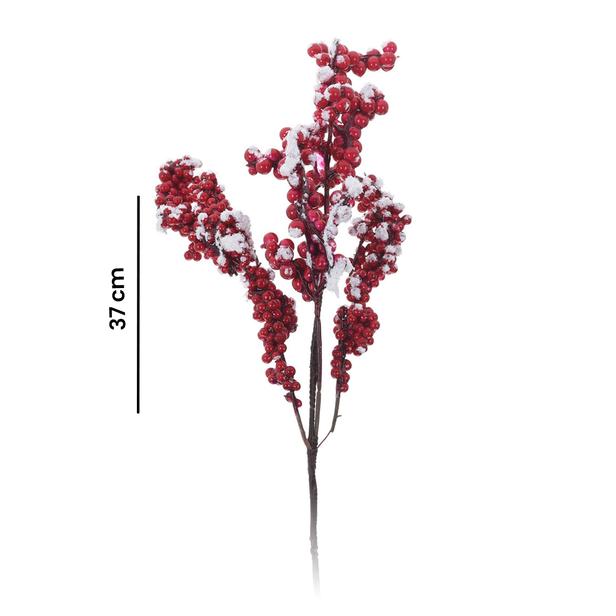  Q-Art Dekoratif Berry Yapay Çiçek - 37 cm