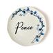  Tulu Porselen Peace Pasta Tabağı - 27 cm