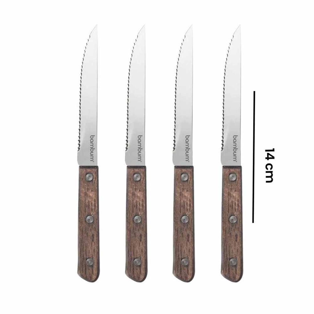  Bambum Rengeti 4'lü Steak Bıçağı