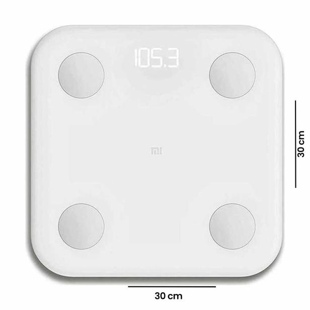  Xiaomi Body Composition Scale 2 XMTZC05HM Bluetooth Yağ Ölçer Baskül - Beyaz
