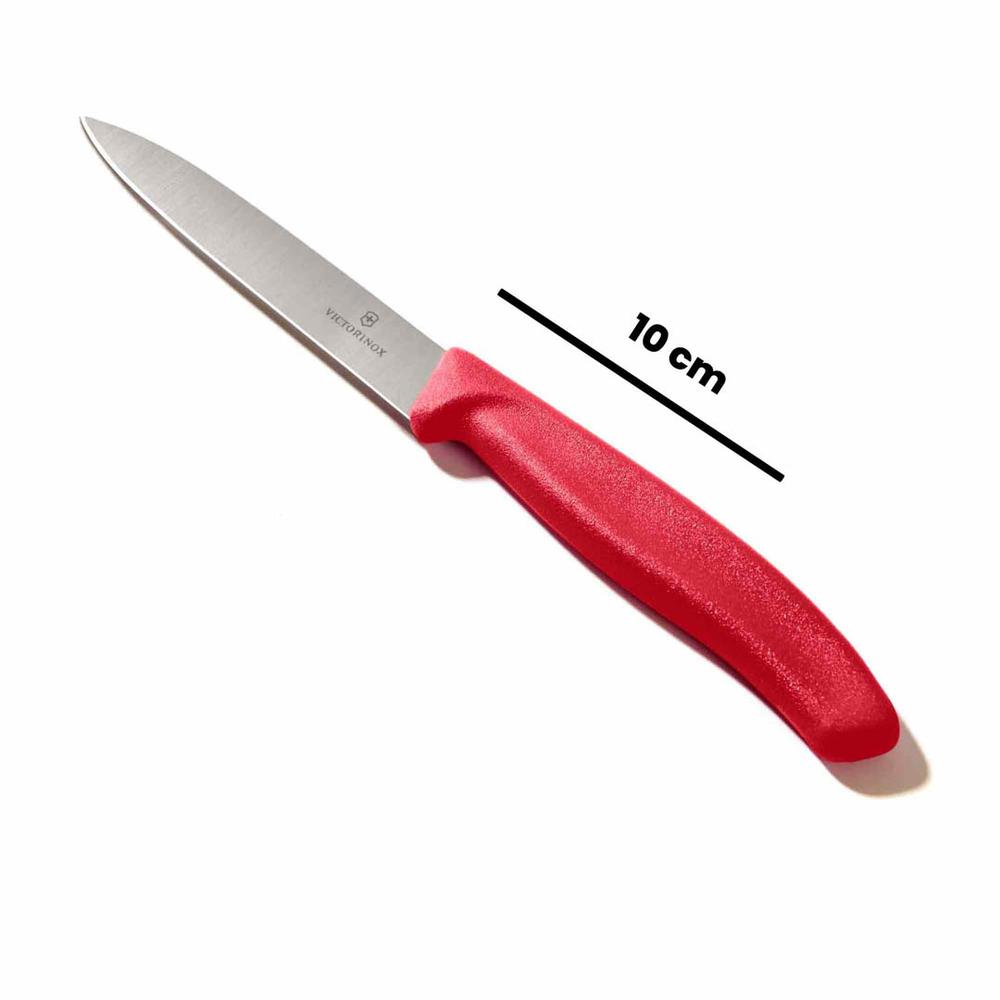  Victorinox 67701 Soyma Bıçağı - Kırmızı - 10 cm