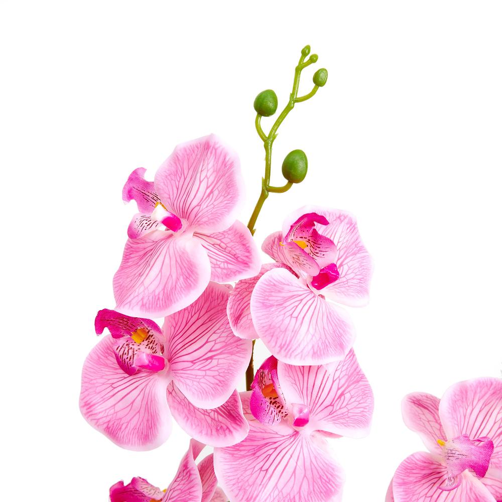  Q-Art Dekoratif Yapay Orkide - 90 cm