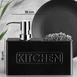  Perotti Kitchen Mutfak Sıvı Sabunluk - Siyah