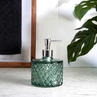 Ang Design Kristal Cam Sıvı Sabunluk - Yeşil