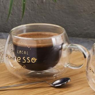 Perotti Çift Camlı Espresso Fincanı - 160 ml