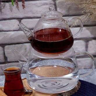 Arow Cam Çaydanlık Seti