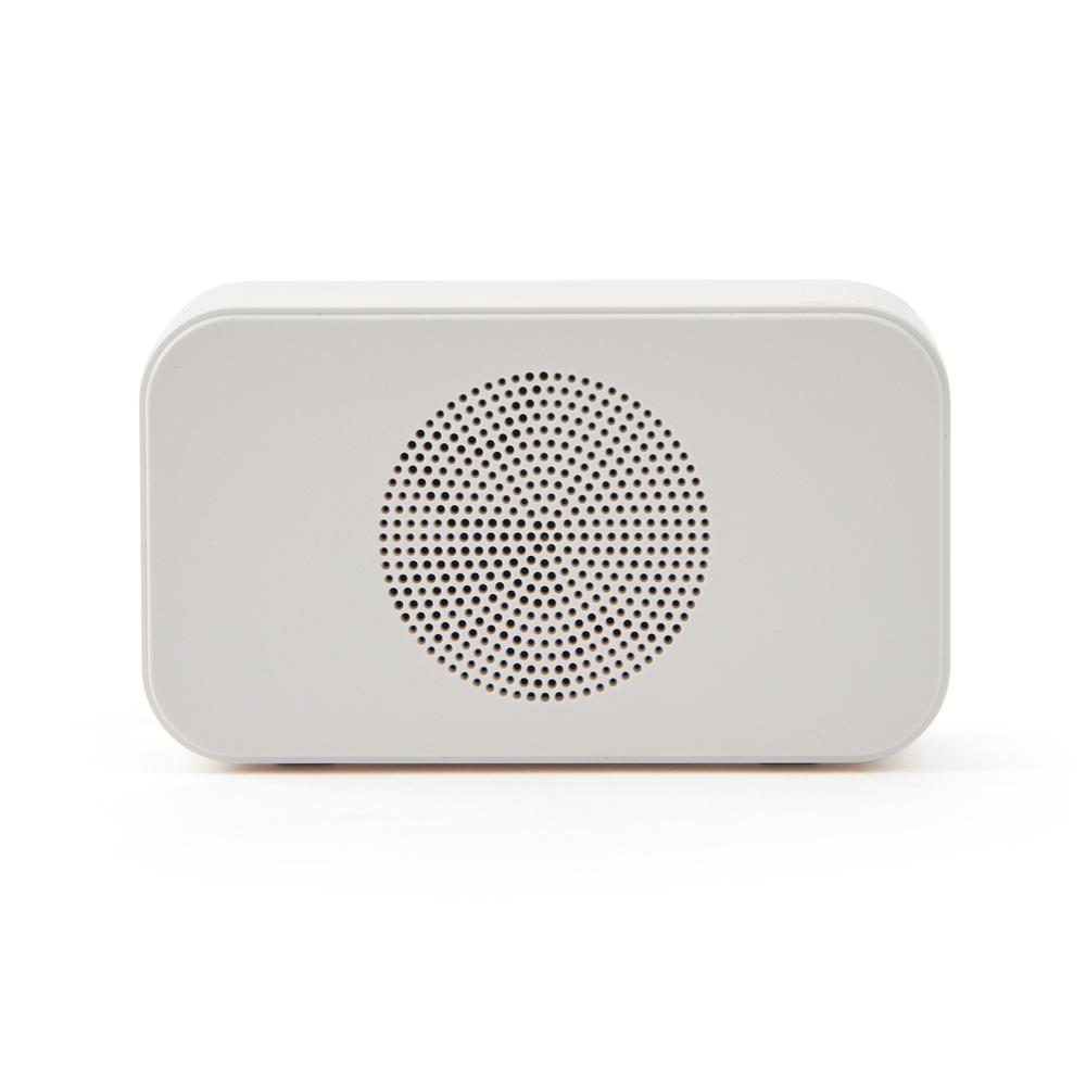 Mikado Alarmlı ve Bluetooth Speaker Özellikli Dijital Masa Saati - Beyaz_3