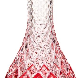 Alegre Glass İsis Kapaklı Karaf - Krımızı - 14x36 cm_1